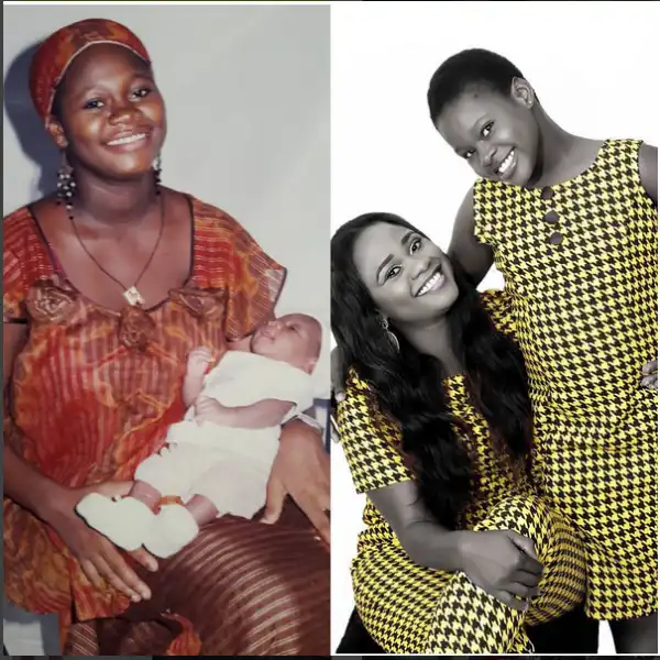 Life Rotates....!!?? Check Out This Cute Photos Of A Nigerian Mother And Her Daughter....